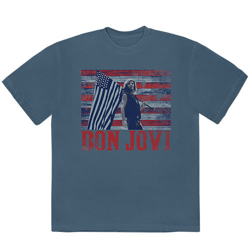 ボン・ジョヴィ / Bon Jovi Pop Up Store 2024 USA Photo Tee