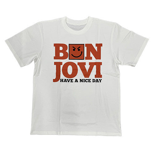 ボン・ジョヴィ / Bon Jovi Pop Up Store 2024 Have A Nice Day Tee