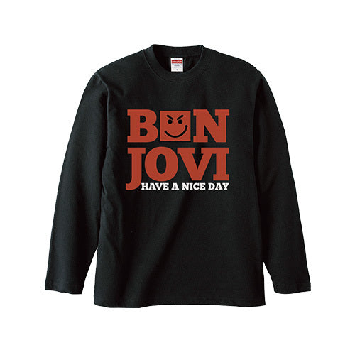 ボン・ジョヴィ / Bon Jovi Pop Up Store 2024 Have A Nice Day Long Sleeve Tee