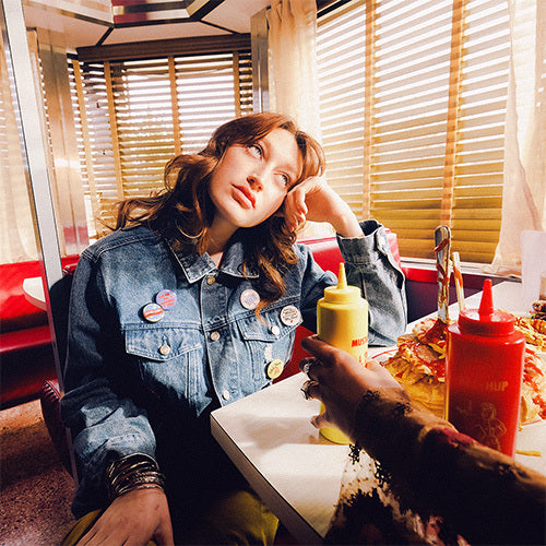 ザ・ローリング・ストーンズ / RS No,9 Harajuku【The Rolling Stones Embroidered Washed Denim Jacket】