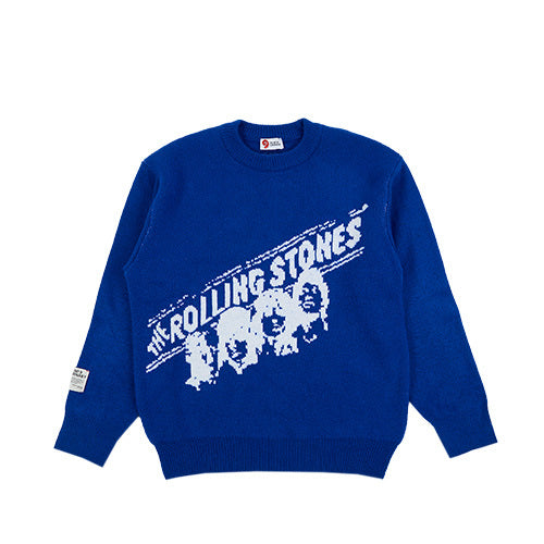 ザ・ローリング・ストーンズ / RS No,9 Harajuku【The Rolling Stones Welcome The Rolling Stones Knit Blue Sweater】