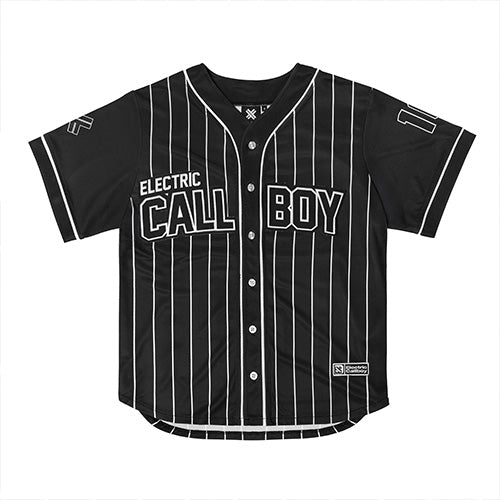 エレクトリック・コールボーイ / Electric Callboy Japan 2025 Baseball Shirt Black【グッズ】