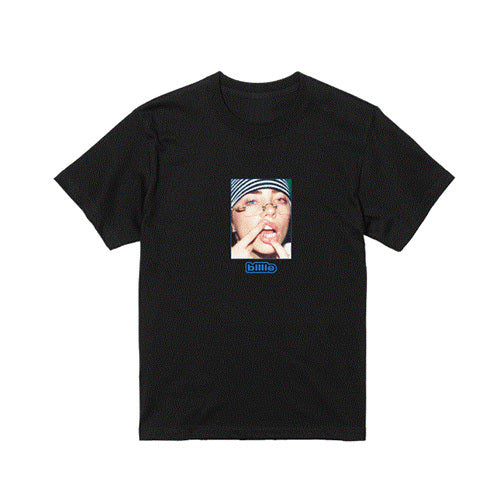 ビリー・アイリッシュ / Face Photo S/S Tee【Black】