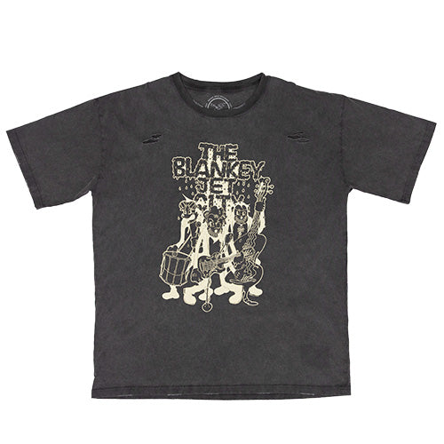 BLANKEY JET CITY / BJC DOG FOOD vintage clash T-shirts