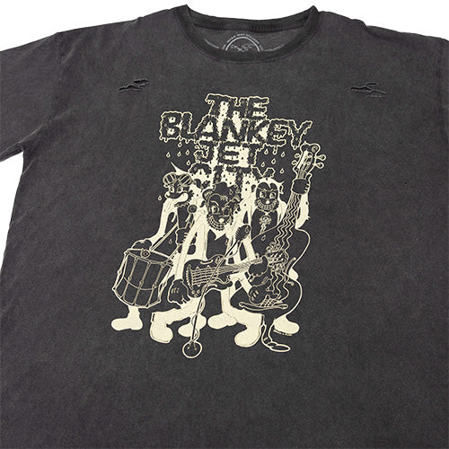 【受注販売】BLANKEY JET CITY / BJC DOG FOOD vintage clash T-shirts