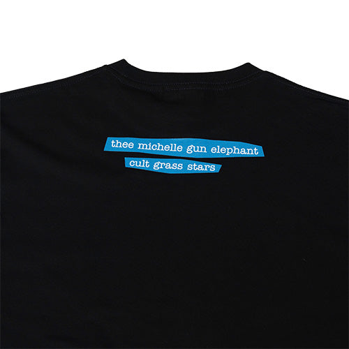 【受注販売】THEE MICHELLE GUN ELEPHANT / TMGE Vinyl JKT T-shirts（cult grass stars）