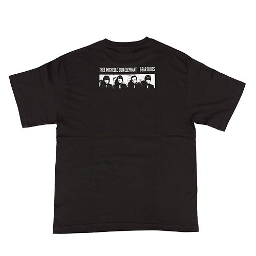 【受注販売】THEE MICHELLE GUN ELEPHANT / TMGE Vinyl JKT T-shirts（GEAR BLUES）