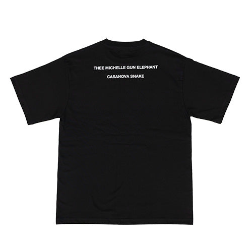 CASANOVA SNAKE Tシャツ TMGE ミッシェル Lサイズ 受注販売】THEE MICHELLE GUN ELEPHANT / TMGE Vinyl JKT T-shirts