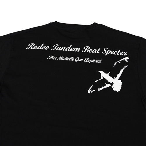 【受注販売】THEE MICHELLE GUN ELEPHANT / TMGE Vinyl JKT T-shirts（Rodeo Tandem Beat Specter）