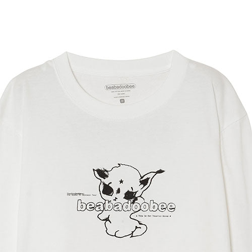 ビーバドゥービー / Beabadoobee Pop Up Store 2025 Beabadoobee L/S Tee【White】【グッズ】
