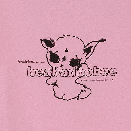 ビーバドゥービー / Beabadoobee Pop Up Store 2025 Beabadoobee S/S Tee【Pink】【グッズ】