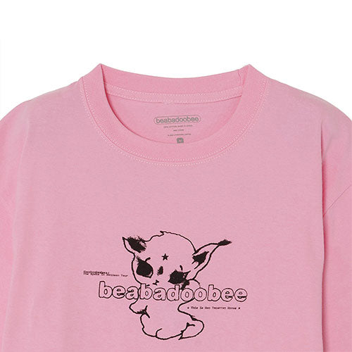 ビーバドゥービー / Beabadoobee Pop Up Store 2025 Beabadoobee S/S Tee【Pink】【グッズ】