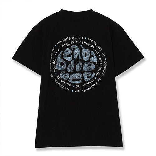 ビーバドゥービー / Beabadoobee Pop Up Store 2025 Beabadoobee Double Graphic S/S Tee【Black】【グッズ】