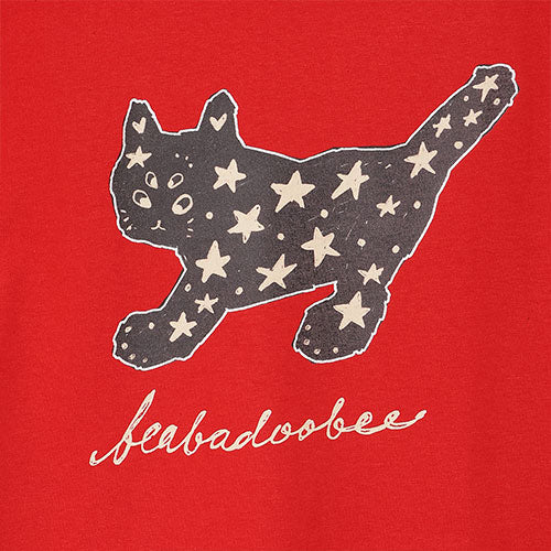 ビーバドゥービー / Beabadoobee Pop Up Store 2025 Beabadoobee Cat Tee【Red】【グッズ】