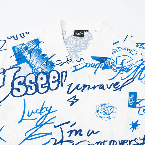 Ado / ＜受注販売＞Ado 5th Anniversary POPUP-STORE オープンカラーシャツ