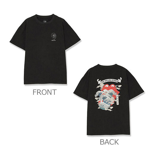 ザ・ローリング・ストーンズ / RS No,9 Harajuku The Rolling Stones Rolling Edo Graphic Tee Black【グッズ】
