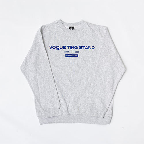 RADWIMPS / 20th Anniversary 特別展「私たちはまだRADWIMPSを知らない」 VOQUE TING STAND スウェット