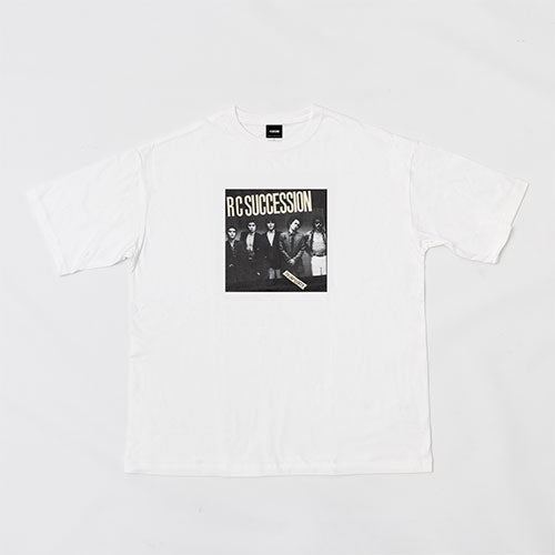 【受注販売】RCサクセション / RCサクセション＆忌野清志郎 55th Celebration POP-UP STORE JKT T-shirts 「RHAPSODY」【WHITE】【グッズ】