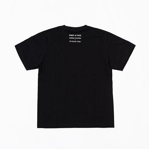 【受注販売】RCサクセション / RCサクセション＆忌野清志郎 55th Celebration POP-UP STORE ヒトハタウサギ × The Rolling Stones TEE【BLACK】【グッズ】