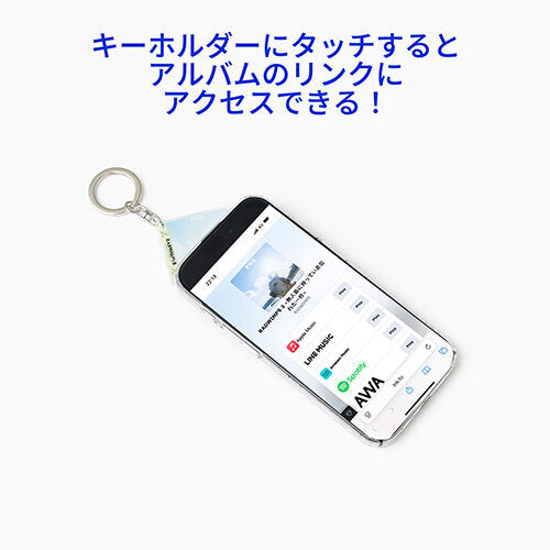 RADWIMPS / ＜受注販売②＞20th Anniversary 特別展「私たちはまだRADWIMPSを知らない」 ミュージックキーホルダー