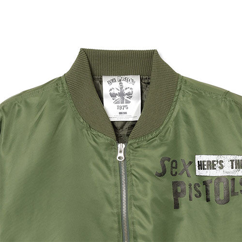 セックス・ピストルズ / Sex Pistols Pop Up 2025 MA1 Jacket【Khaki】【グッズ】