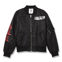 セックス・ピストルズ / Sex Pistols Pop Up 2025 MA1 Jacket【Black