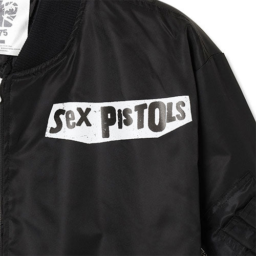 セックス・ピストルズ / Sex Pistols Pop Up 2025 MA1 Jacket【Black