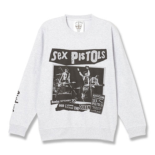 セックス・ピストルズ / Sex Pistols Pop Up 2025 Band Sweatshirt【Grey】【グッズ】