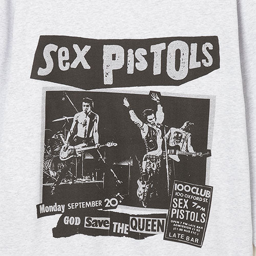 セックス・ピストルズ / Sex Pistols Pop Up 2025 Band Sweatshirt【Grey】【グッズ】