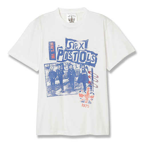セックス・ピストルズ / Sex Pistols Pop Up 2025 Band S/S T-Shirt【White】【グッズ】