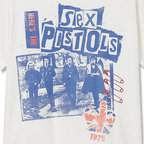 セックス・ピストルズ / Sex Pistols Pop Up 2025 Band S/S T-Shirt【White】【グッズ】