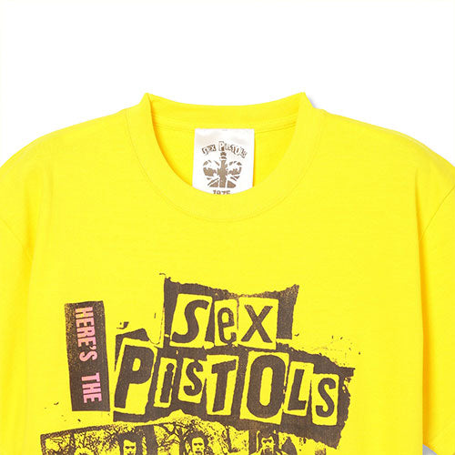 セックス・ピストルズ / Sex Pistols Pop Up 2025 Band S/S T-Shirt【Yellow】【グッズ】