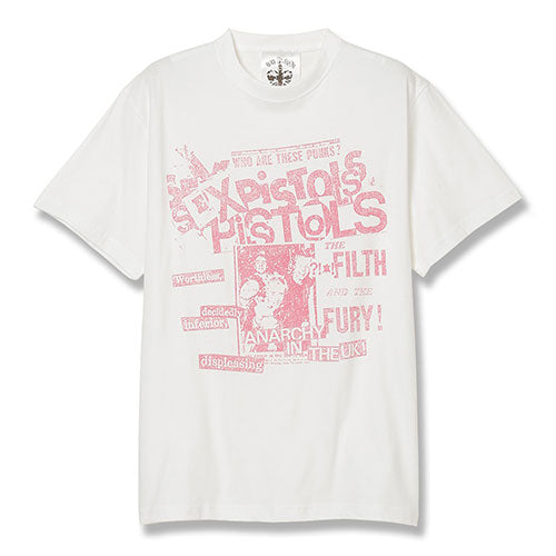 セックス・ピストルズ / Sex Pistols Pop Up 2025 25th Anniversary S/S T-Shirt【White】【グッズ】