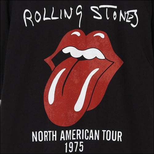 ザ・ローリング・ストーンズ / RS No,9 Harajuku Tour 1975 T-Shirt Black【グッズ】