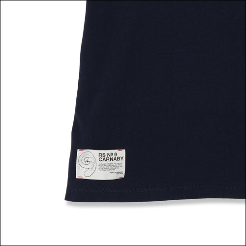 ザ・ローリング・ストーンズ / RS No,9 Harajuku Fitted Varsity T-Shirt Navy【グッズ】