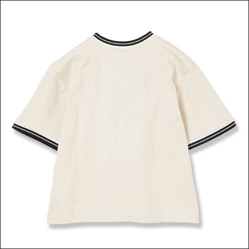 ザ・ローリング・ストーンズ / RS No,9 Harajuku Stones Varsity V-Neck Baby T-Shirt White【グッズ】