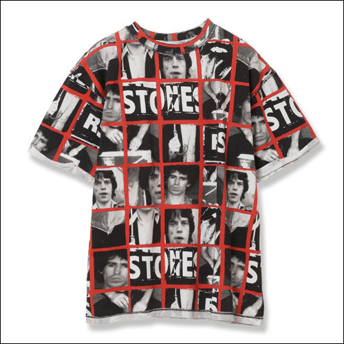 ザ・ローリング・ストーンズ / RS No,9 Harajuku Oversized Vintage Print T-Shirt Multi【グッズ】