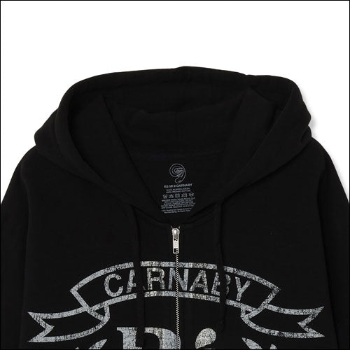 ザ・ローリング・ストーンズ / RS No,9 Harajuku Crest Zip Up Hoodie Black【グッズ】