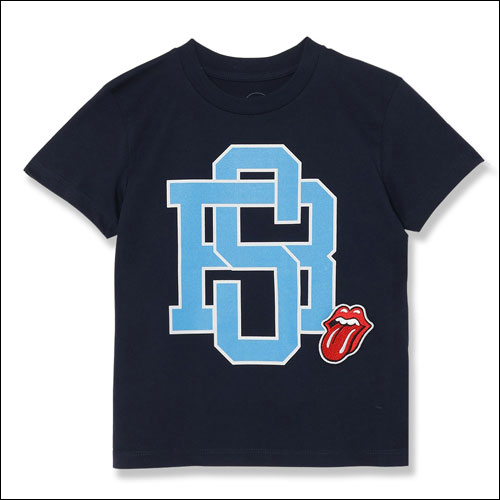 ザ・ローリング・ストーンズ / RS No,9 Harajuku RS No. 9 Kids T-Shirt Navy【グッズ】
