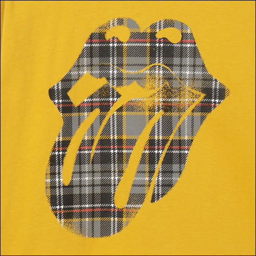ザ・ローリング・ストーンズ / RS No,9 Harajuku Lick Kids LS T-Shirt Yellow【グッズ】