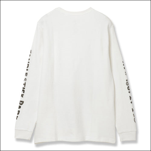 ザ・ローリング・ストーンズ / RS No,9 Harajuku Stones 1981 Thermal LS T-Shirt Grey【グッズ】