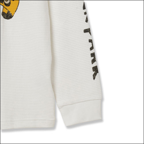 ザ・ローリング・ストーンズ / RS No,9 Harajuku Stones 1981 Thermal LS T-Shirt Grey【グッズ】