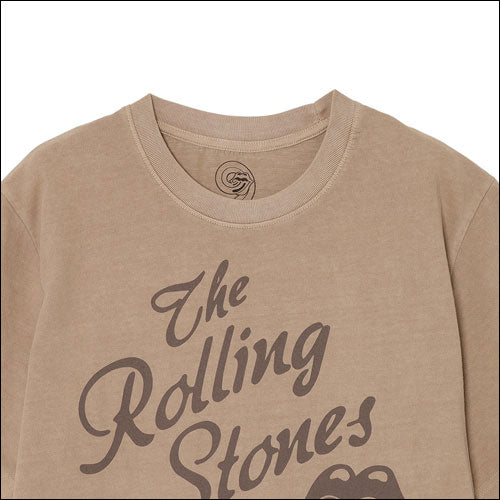 ザ・ローリング・ストーンズ / RS No,9 Harajuku Tonal Stones T-Shirt Brown【グッズ】