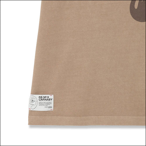 ザ・ローリング・ストーンズ / RS No,9 Harajuku Tonal Stones T-Shirt Brown【グッズ】