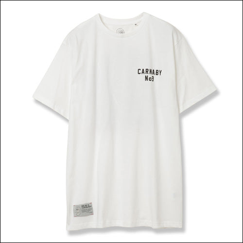 ザ・ローリング・ストーンズ / RS No,9 Harajuku Exile On Man Collage T-Shirt White【グッズ】