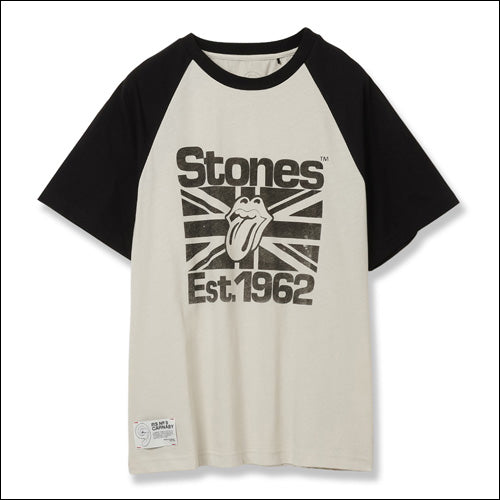 ザ・ローリング・ストーンズ / RS No,9 Harajuku Stones '62 Raglan Boxy T-Shirt Grey【グッズ】
