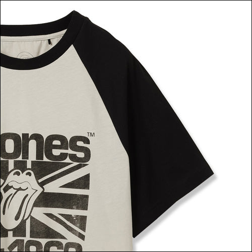 ザ・ローリング・ストーンズ / RS No,9 Harajuku Stones '62 Raglan Boxy T-Shirt Grey【グッズ】