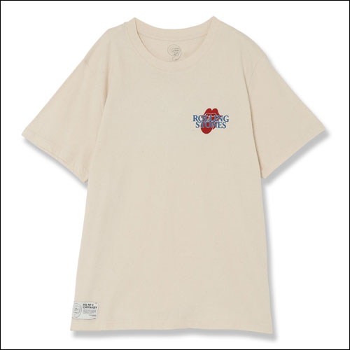 ザ・ローリング・ストーンズ / RS No,9 Harajuku RS No. 9 Natural T-Shirt White【グッズ】