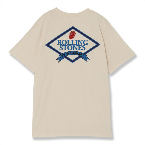 ザ・ローリング・ストーンズ / RS No,9 Harajuku RS No. 9 Natural T-Shirt White【グッズ】