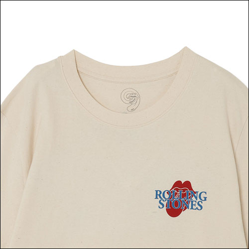 ザ・ローリング・ストーンズ / RS No,9 Harajuku RS No. 9 Natural T-Shirt White【グッズ】